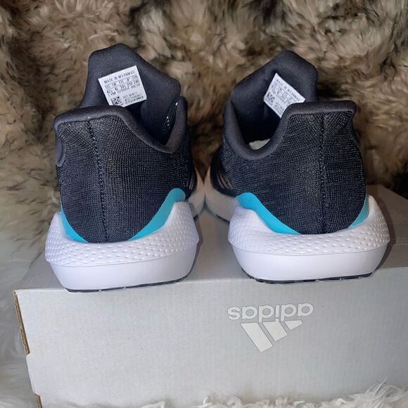 Adidas EQ21 Run J Black/Multi Girl's Sneakers Size 6.5 NWB H01872 Fast Shipping. - Picture 5 of 11